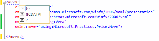 XAML intellisense FTW!